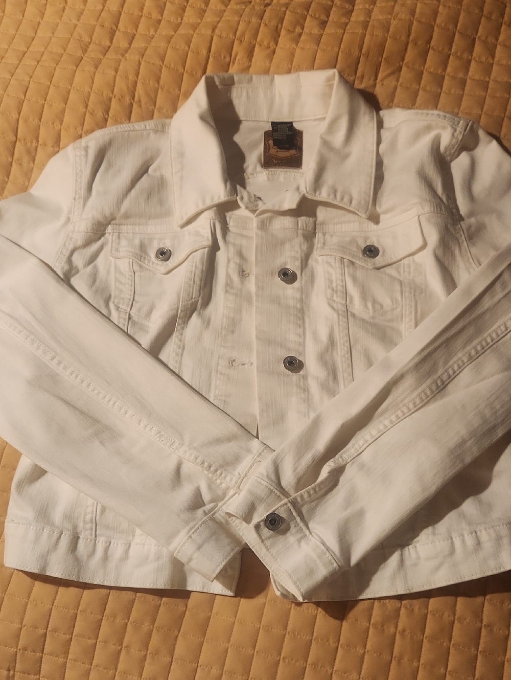 Jag Jeans White Denim Jean Jacket